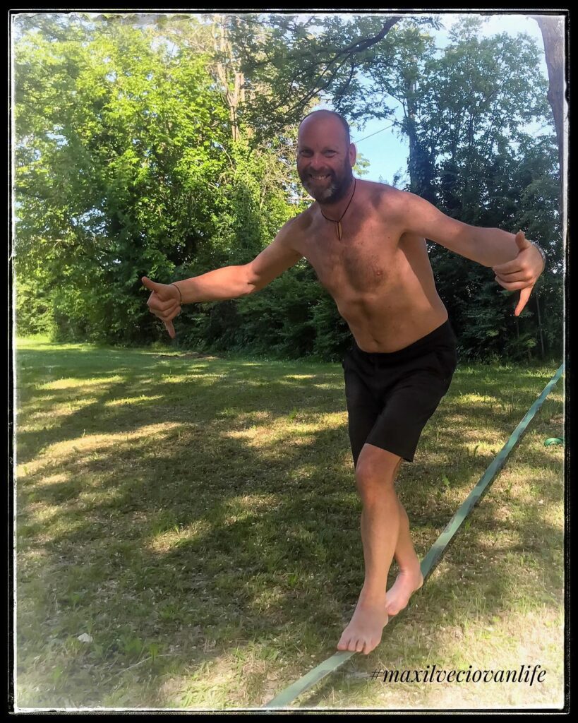 Io che faccio slackline