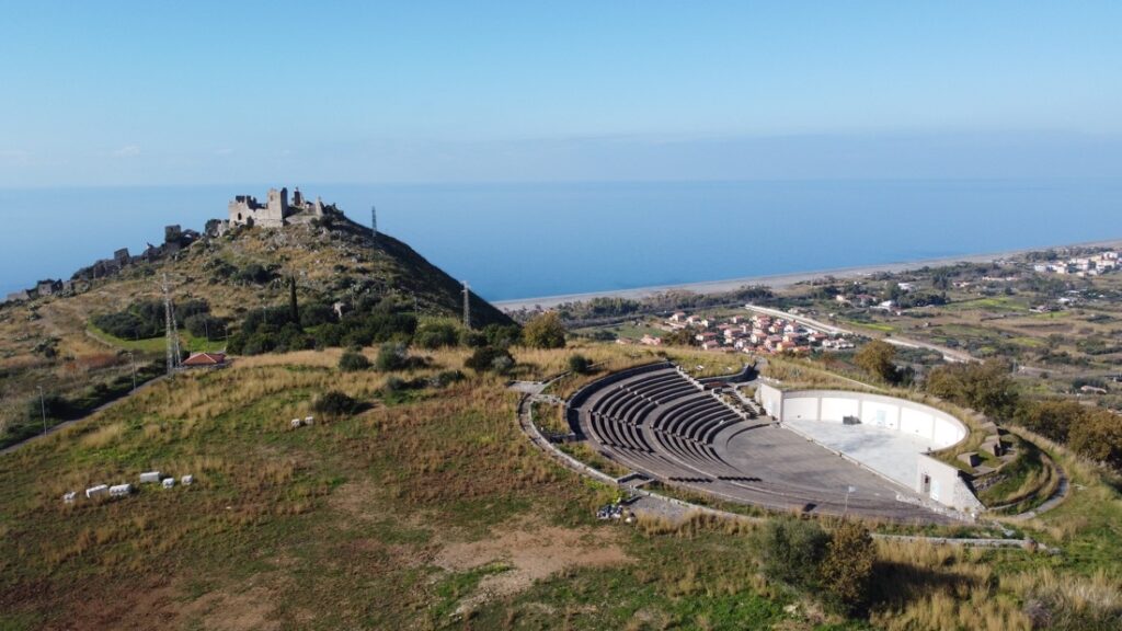 Arena a Cirella Vecchia in Calabria 